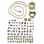 Gold Lockets and Charms Set - While Supplies Last!
