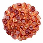 Medium Red Magma Crystal Embellishment