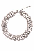 Sophisticated Silver Tone Necklace