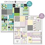 Whispering Lilac and Tropical Blooms Signature Paper