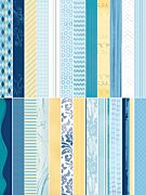 Blue Skies Designer Border Strips