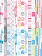Baby Bundle by Katie Pertiet 2 x 12" Border Strips